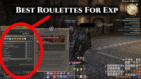 roulette bonus exp ffxiv